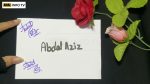 abdul aziz name signature