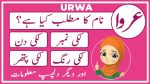 urwa name meaning in urdu
